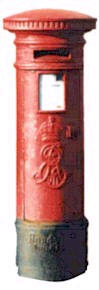Edward VI Red Postbox