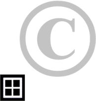 Copyright Symbol and RRS Logo
