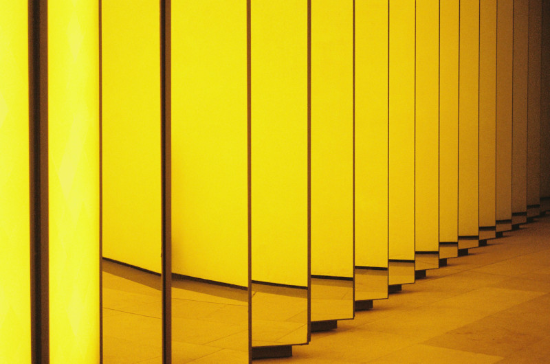 Abstract yellow image.
