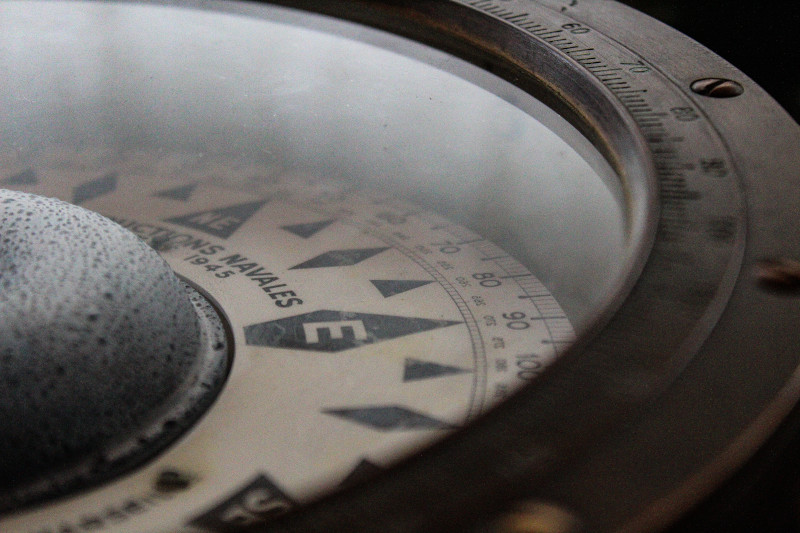 A compass.